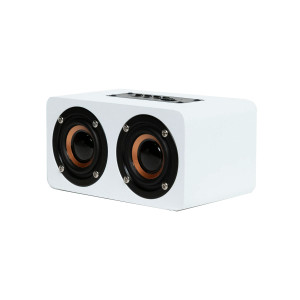Oqan Oqan Qbt-100 Bt Speaker White – Enceinte Bluetooth Stéréo Portable