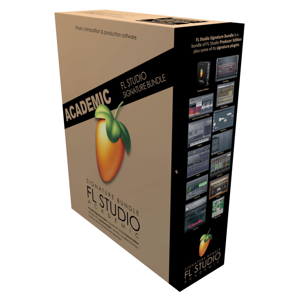 FL Studio Signature Bundle Academic - Station de travail audio numérique