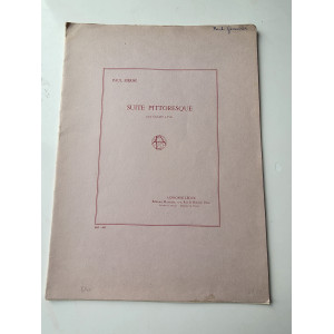 Gabriel Pierné - Andante Con Eleganza Transcrit Pour Clarinette Et Piano Par Peter Dodd - Ed. Heugel