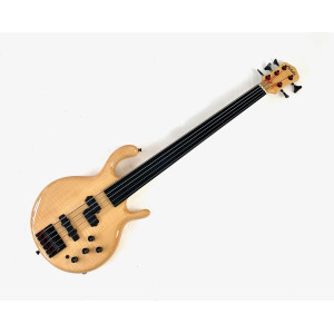 Pedulla Penta Buzz 5 String Bass Fretless 2000 Natural