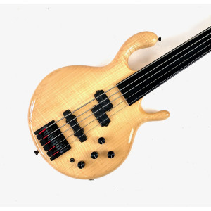 Pedulla Penta Buzz 5 String Bass Fretless 2000 Natural