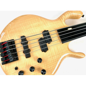 Pedulla Penta Buzz 5 String Bass Fretless 2000 Natural