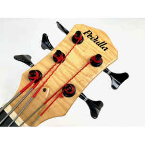 Pedulla Penta Buzz 5 String Bass Fretless 2000 Natural