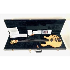 Pedulla Penta Buzz 5 String Bass Fretless 2000 Natural