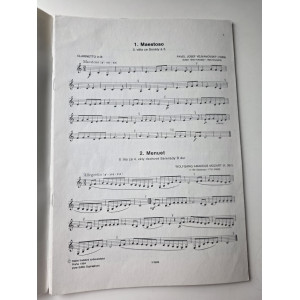 Album Snadnych Prednesovych Skladeb - Choix D oeuvres Pour Clarinette Et Piano