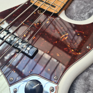 Fender American Ultra Jazz Bass V USA – 2022 – Arctic Pearl – Case Fender