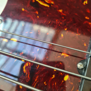 Fender American Ultra Jazz Bass V USA – 2022 – Arctic Pearl – Case Fender