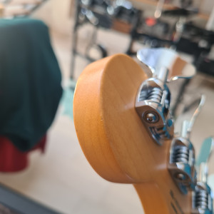 Fender American Ultra Jazz Bass V USA – 2022 – Arctic Pearl – Case Fender