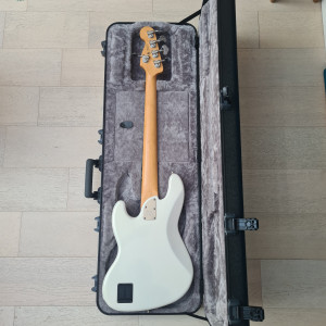 Fender American Ultra Jazz Bass V USA – 2022 – Arctic Pearl – Case Fender