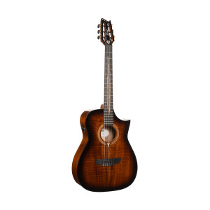 Guitare Cort Luxe Nylon 2 Bkb - Guitare classique Frank Gambale blackwood massif