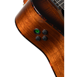 Cort Luxe Nylon 2 Bkb Guitar - Frank Gambale Classical Guitar Solid Blackwood