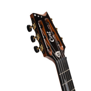Guitare Cort Luxe Nylon 2 Bkb - Guitare classique Frank Gambale blackwood massif