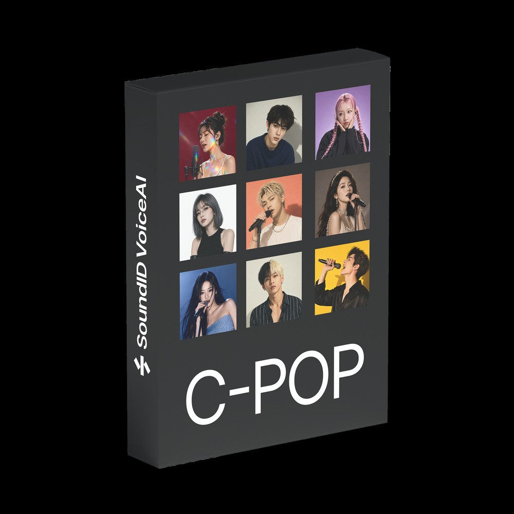 SoundID VoiceAI C-pop Voix Pack d'extension | 10 presets vocaux