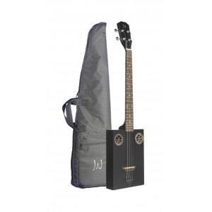 CASK-FIRKCOAL CASK CIG.BOX GUITAR SAPELE BK | Guitarra Cigar Box de Sapele