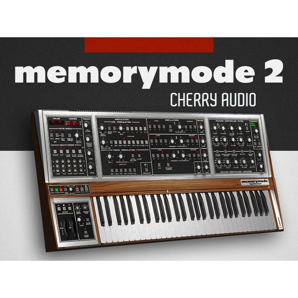 Memorymode 2 Synthesizer - Cherry Audio Virtual Analog Synthesizer