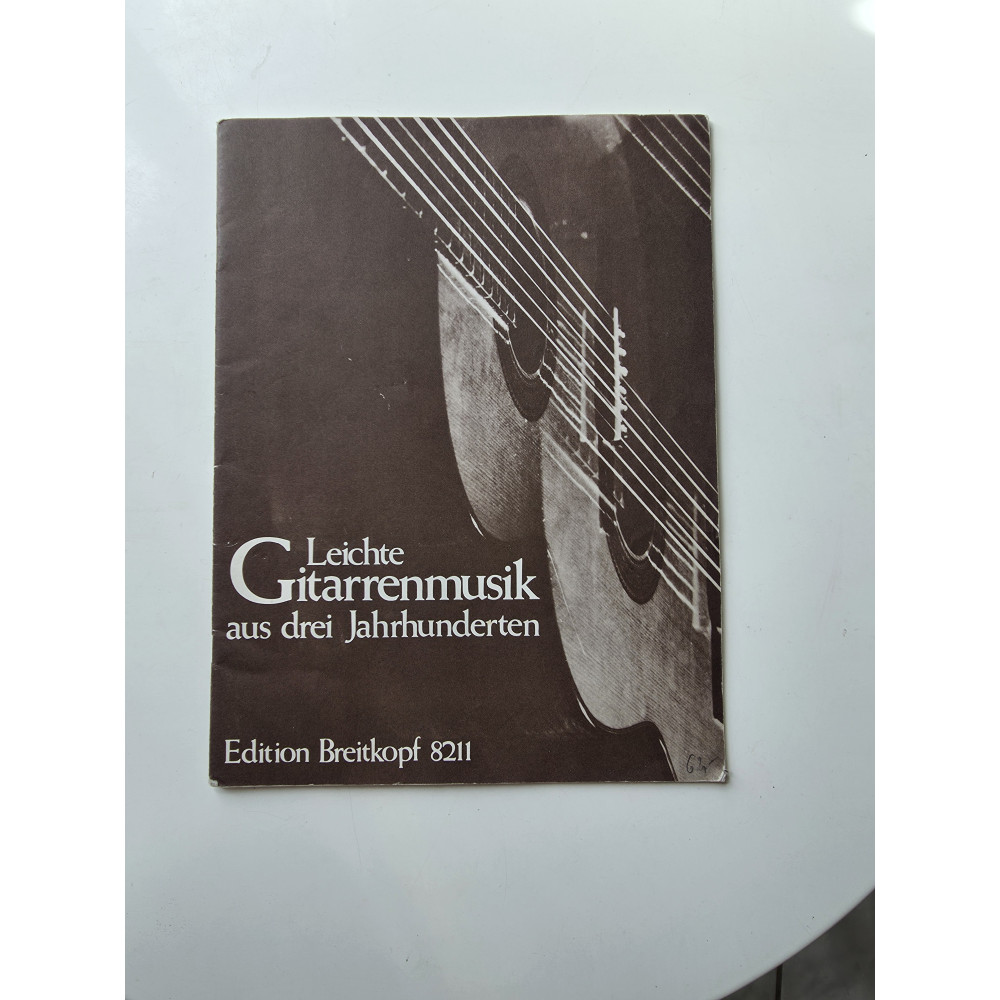 Leichte Gitarrenmusik aus drei Jarhhunderten