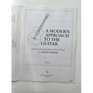 A modern approach to the guitar Guido Topper - vol 1