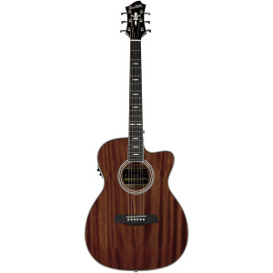 Hagstrom Mora II Concert CE Nat | Guitarra Electroacústica con Cutaway