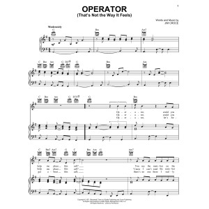 Operator (That's Not The Way It Feels)