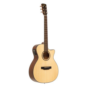 LITE T16CE E/A ORCH CW SLD SPRUCE NAT – Guitare électro-acoustique à table en épicéa massif