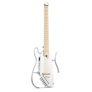 Donner HUSHI Pro Travel Guitar White
