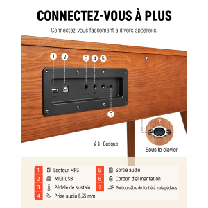 DONNER DDP-80 PRO Piano numérique
