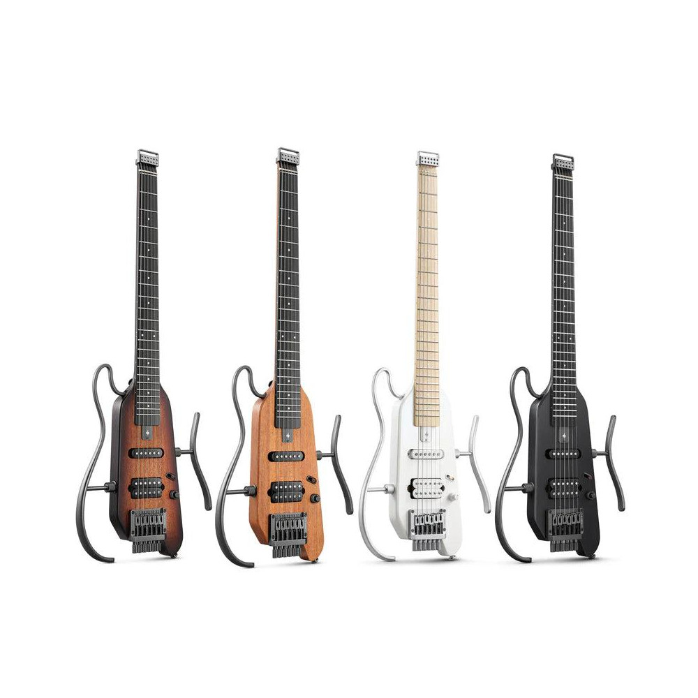 DONNER HUSH-X Travel Guitar Natural