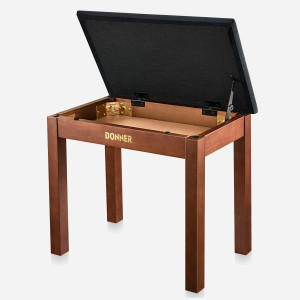 DONNER DKB-10 Brown Banquette Piano