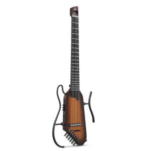 DONNER HUSH-C Nylon Travel Guitar Black
