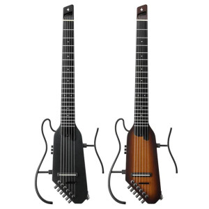 DONNER HUSH-C Nylon Travel Guitar Sunburst