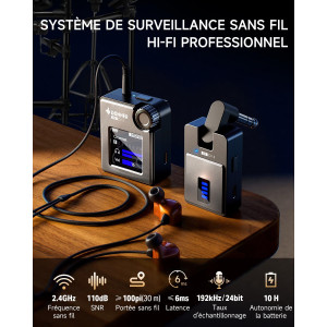 DONNER CV-3 Wireless kit for Ear monitor