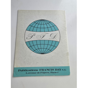 Rag & Dixieland - Album Piano Solo - Ed. Francis Day