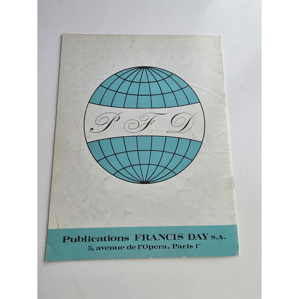 Rag & Dixieland - Album Piano Solo - Ed. Francis Day