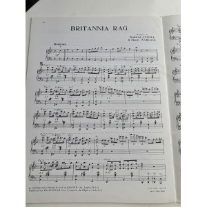 Rag & Dixieland - Album Piano Solo - Ed. Francis Day