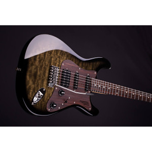 Magneto Guitars, Sonnet Modern, Quilted Transparent Black