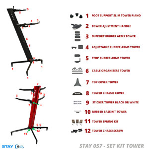STAY, ST-57, SET KIT para TOWER