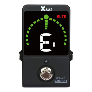 Xvive PT10 Professionelles chromatisches Tuner-Pedal