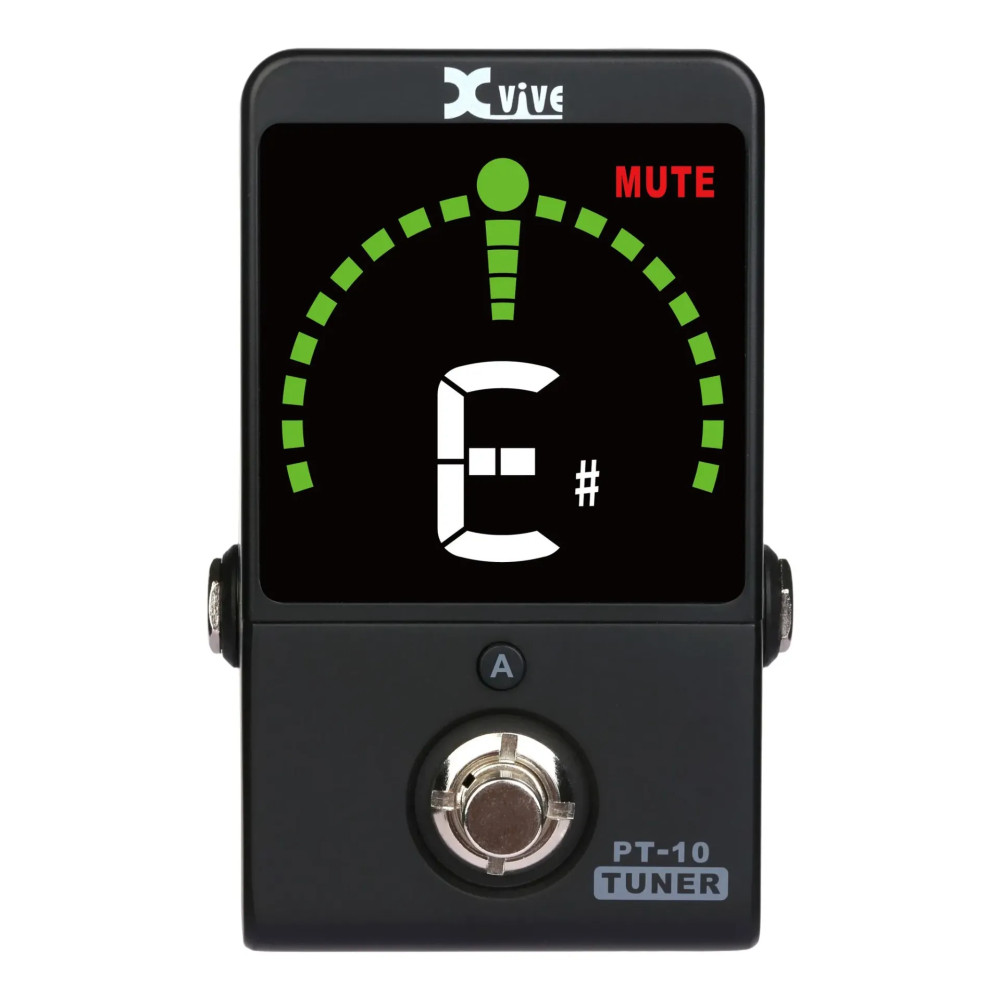 Xvive PT10 Pedal de afinador cromático profesional