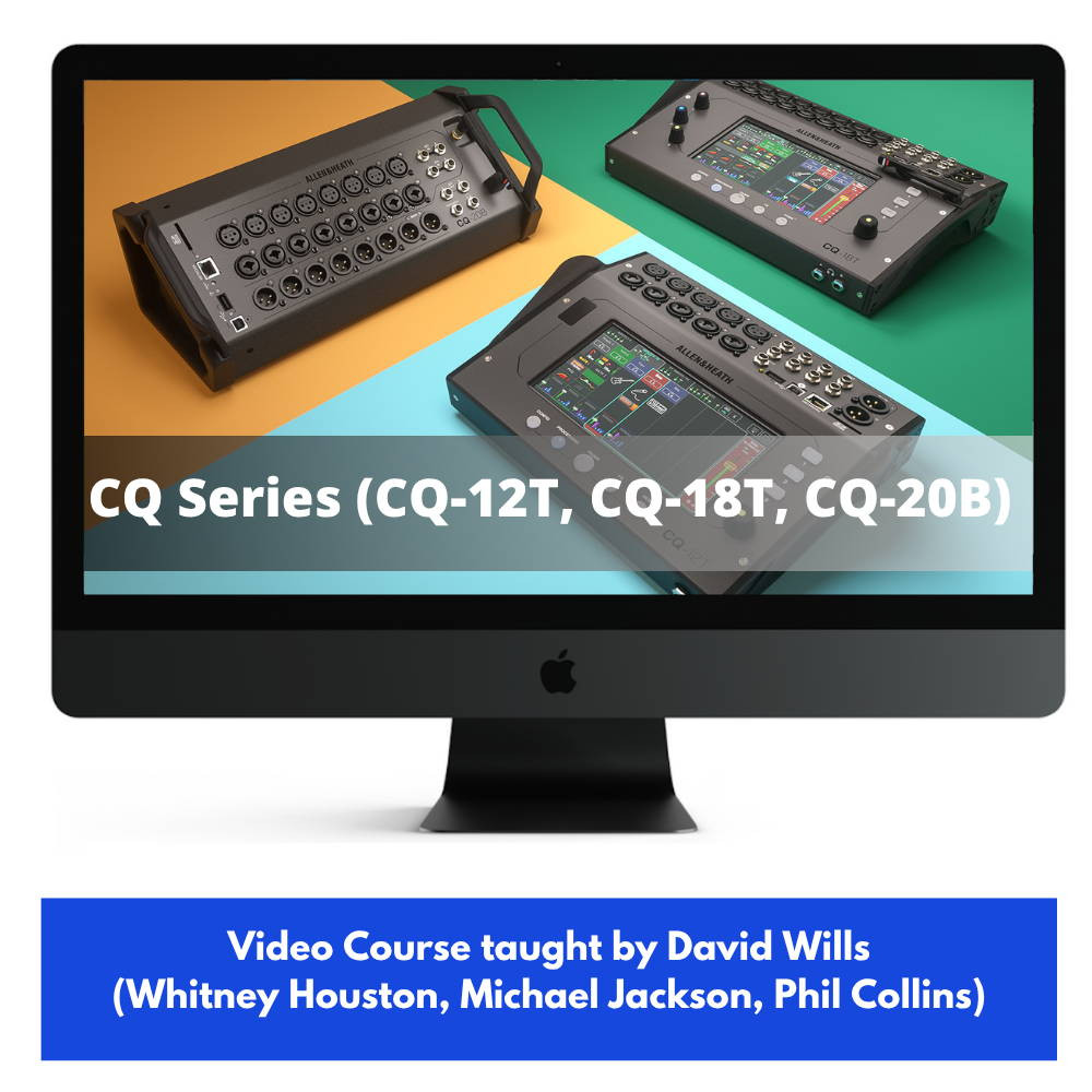 Curso en vídeo de la serie CQ de Allen & Heath | Formación oficial de mezcladores CQ