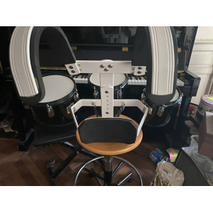 3 Tom-Set mit Stativ — Ø 27 / 21,5 / 17 cm (10,6" / 8,5" / 6,7")