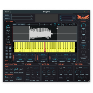 DragOn Sampler | Audio-Bearbeitungs-Sampler-Software & Plugin für Mac & PC