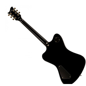 Guitare Électrique LTD Sparrowhawk Bill Kelliher - Style Firebird- Black, en Étui - État neuf