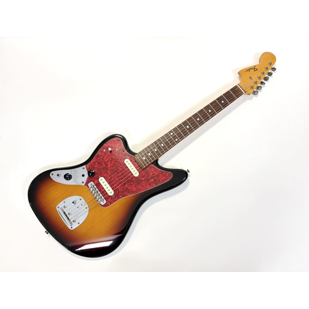 Fender Jaguar JG-66 Sunburst 1995-1996 Gaucher LH Made in Japan