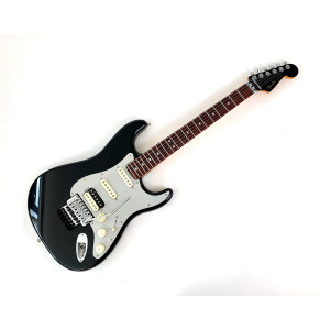 Fender Stratocaster American Ultra Luxe HSS Floyd Rose 2023 Mystic Black