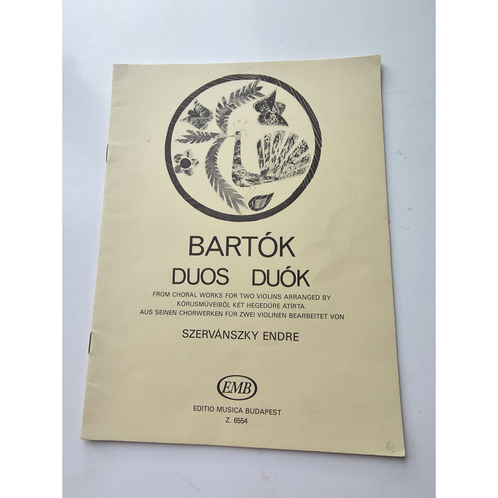 Béla Bartok -   Duos Pour Deux Violons