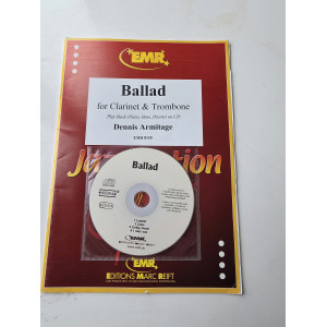Denis Armitage, Ballad For Clarinet And Trombone - Play Back Piano, Drums Sur Cd