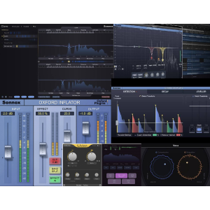 Pack 5 Plug-ins Sonnox (Claro, Inflator, Drum Gate, Voca, Oxford Dynamics) - Licences iLok