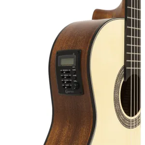 Silver series 100, guitarra clásica electroacústica con cutaway