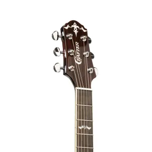 Serie Noble, guitarra electroacústica mini-jumbo de arce ondulado