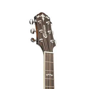 Serie Noble: guitarra electroacústica mini-jumbo de arce ondulado Crafter